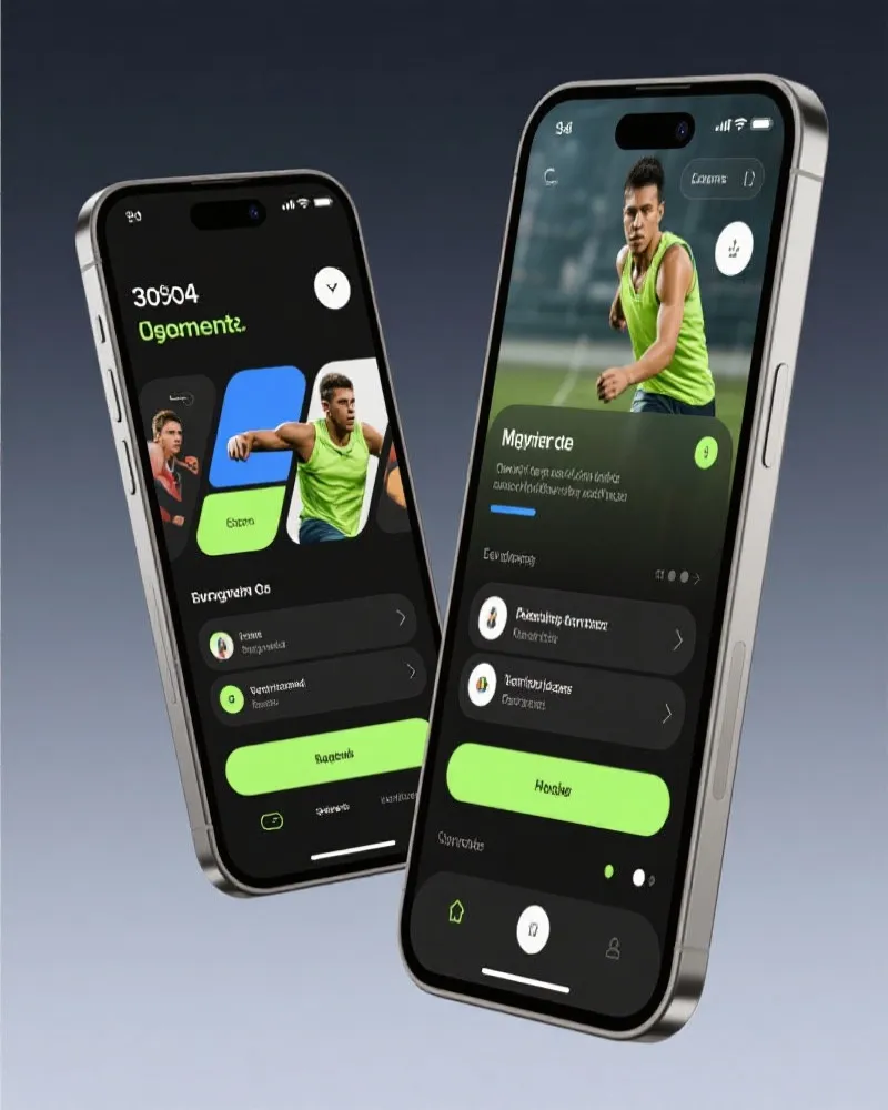 大发体育 APP 界面展示